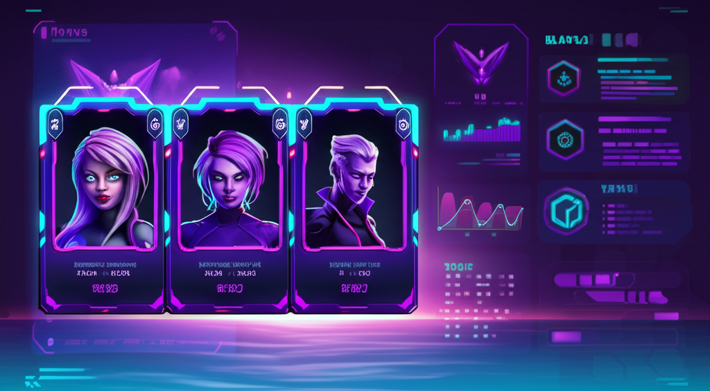 Infinite Epochs mobile app interface